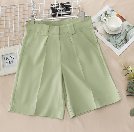 Title 2, Zomerse Losse Vijfpunts Wide-Leg Shorts voor Da...