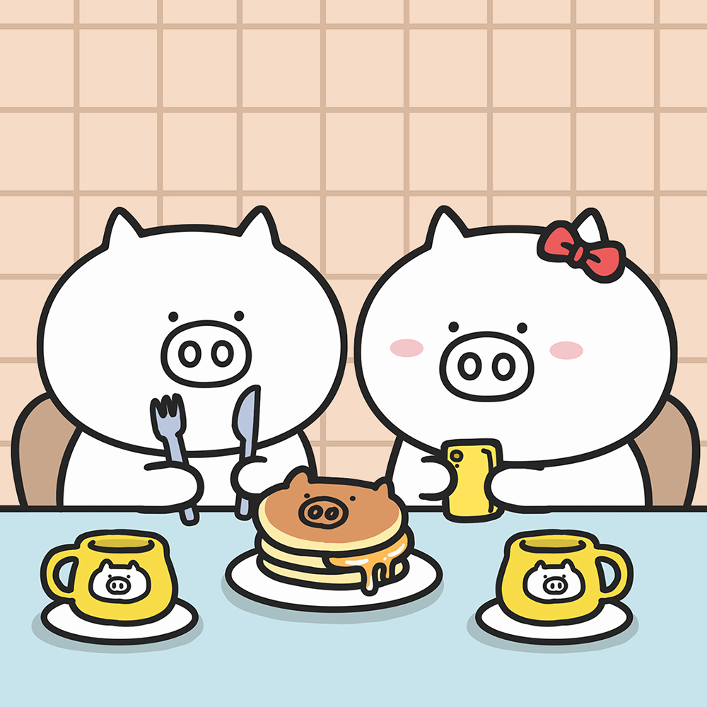 Compatible with Apple , Odd Magic Pig Phone Case Couple Cartoon