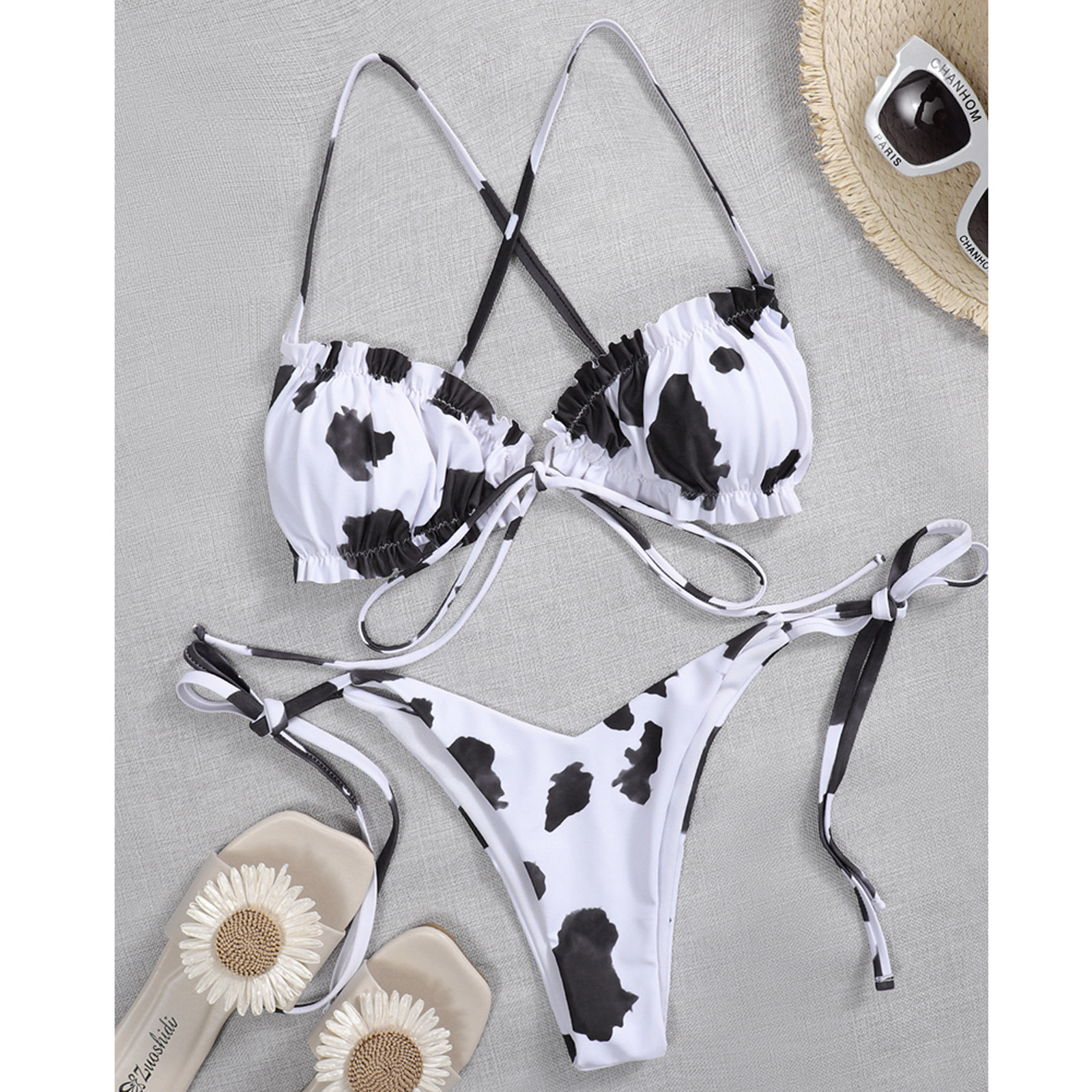 Title 10, Costume da bagno floreale da donna sexy bikini ...