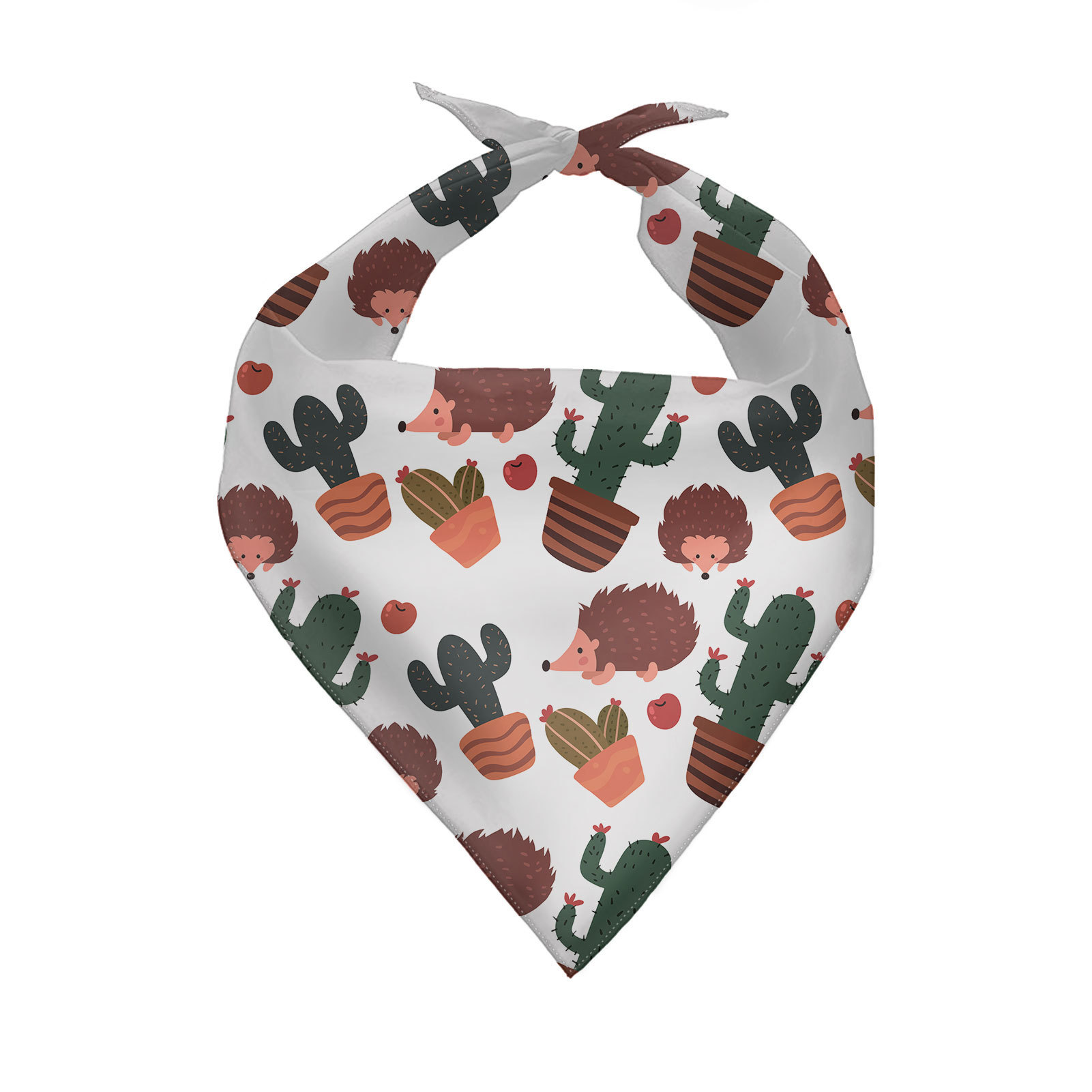 Plant dog saliva triangle bandana