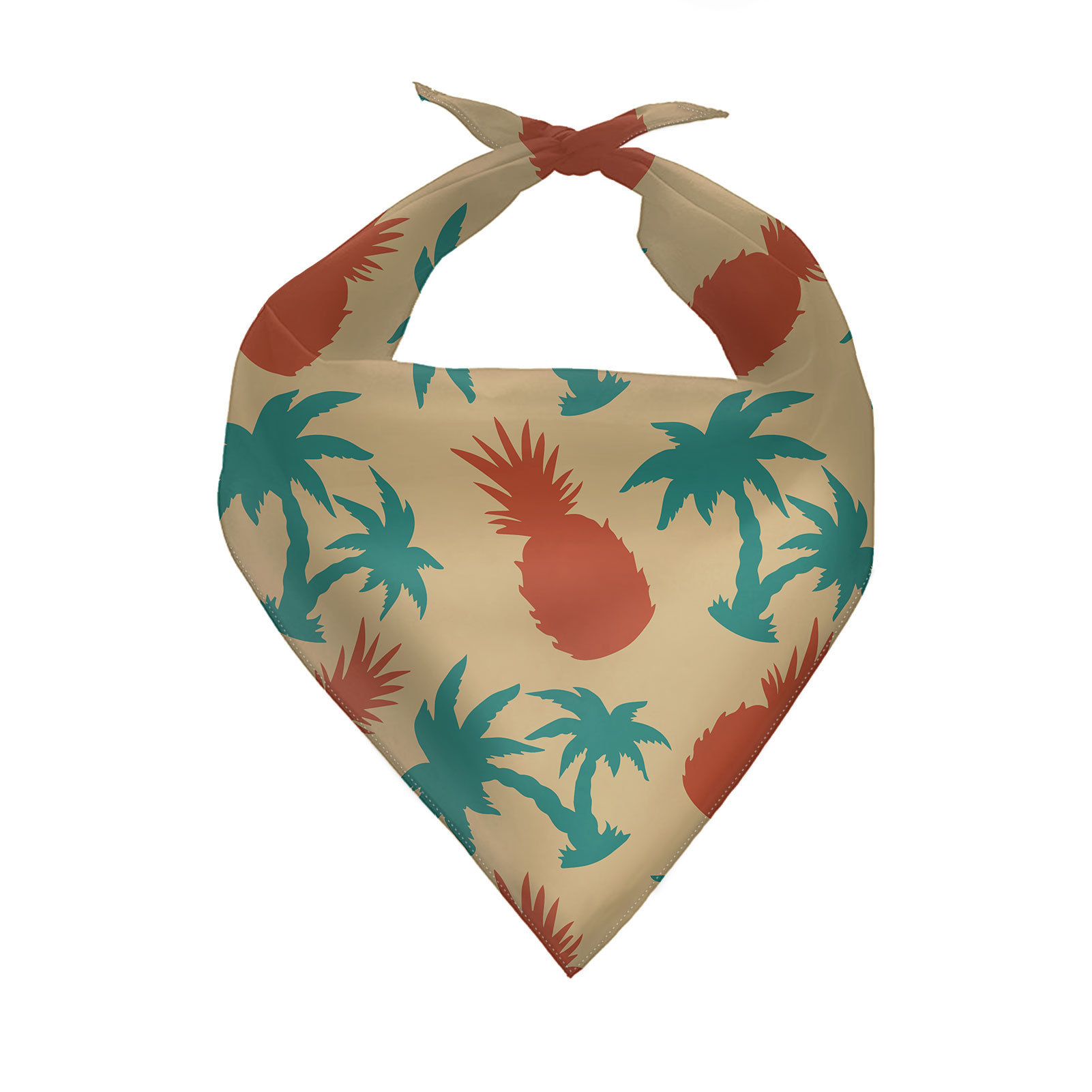 Plant dog saliva triangle bandana