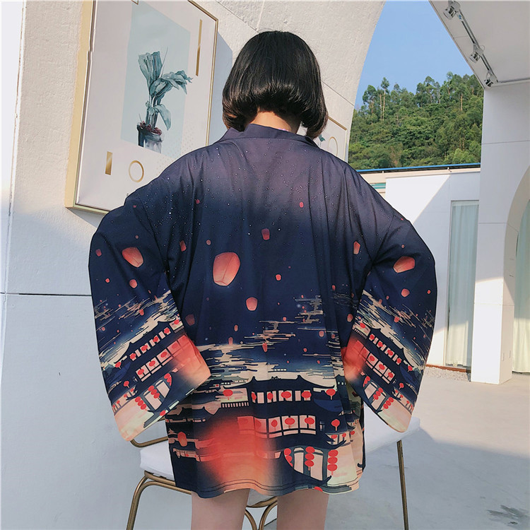 Summer Korean Version Of Ulzzang Harajuku Style Bf Loose All-Match Sunscreen Clothing Japanese Jacket Female Student Jacket Tide