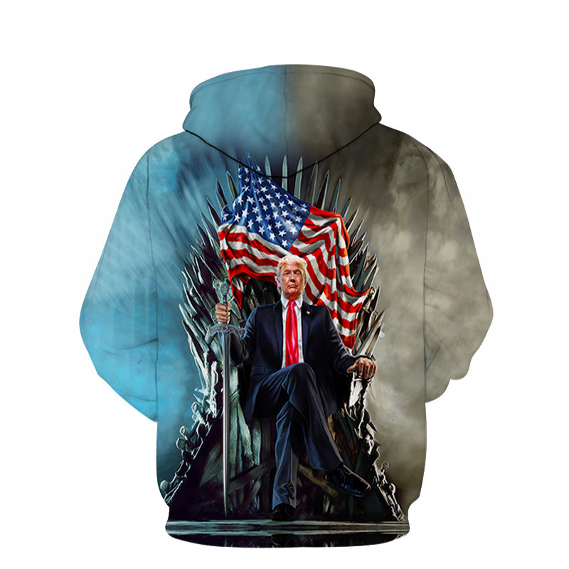 Spring And Autumn 3D Printed Throne Hoodie