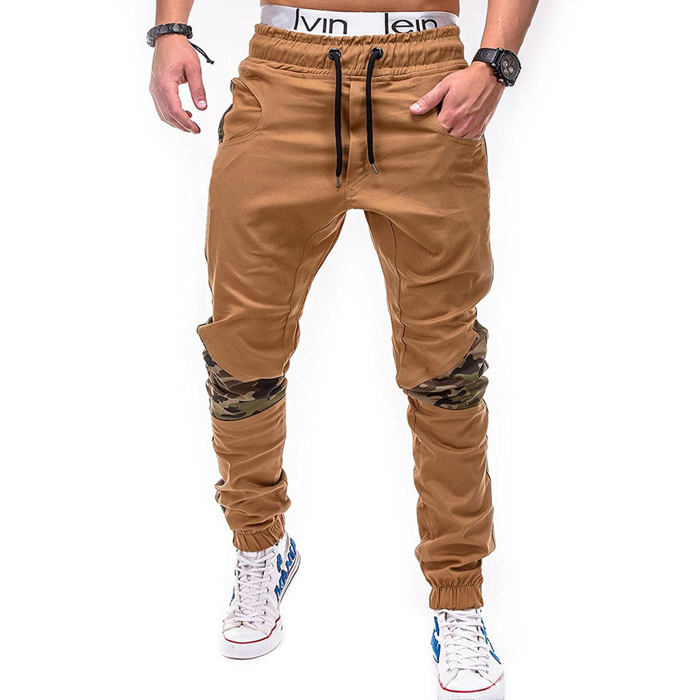 Title 4, Herenmode katoenen broek met camouflagestiksels