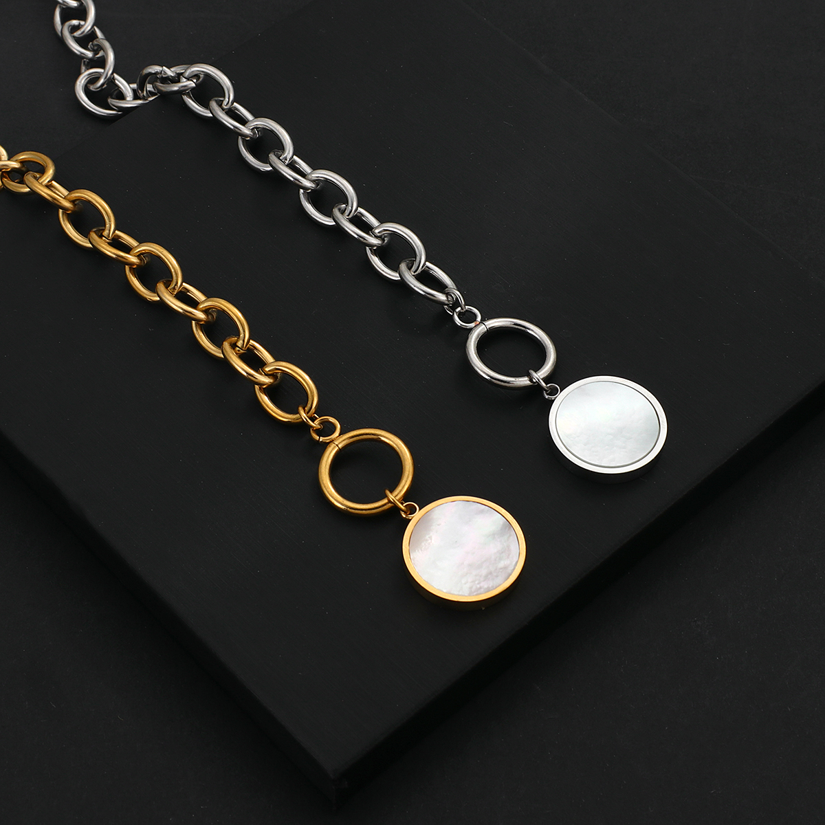 Chain High Sense Fritillary OT Buckle Clavicle Chain Temperament Necklace Women