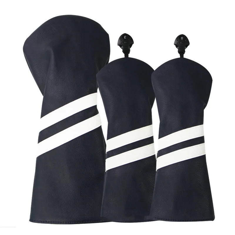 New Wood Club Cover Double Stripe Head