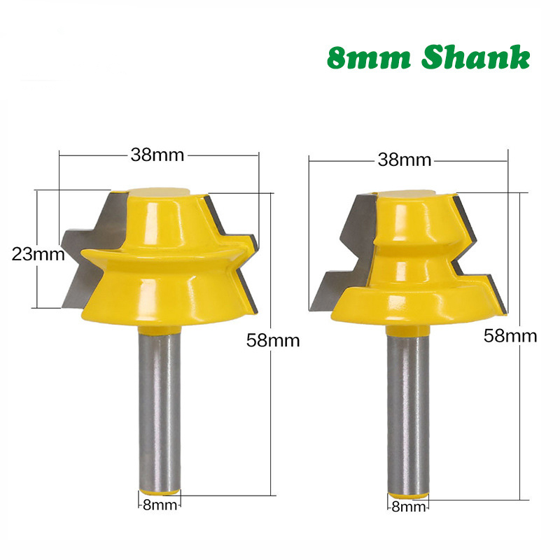 8-hedron Tenon Knife Bucket Knife Engraving Machine Woodworking Milling Cutter Jigsaw Knife Wooden Bucket Knife Woodworking Tool — foto 3