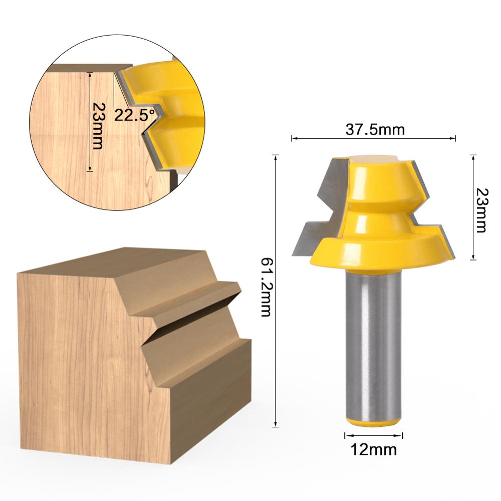 8-hedron Tenon Knife Bucket Knife Engraving Machine Woodworking Milling Cutter Jigsaw Knife Wooden Bucket Knife Woodworking Tool — foto 6