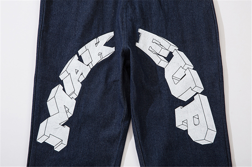 Title 3, Mens Five-Pointed Star Embroidery Jeans for a ...