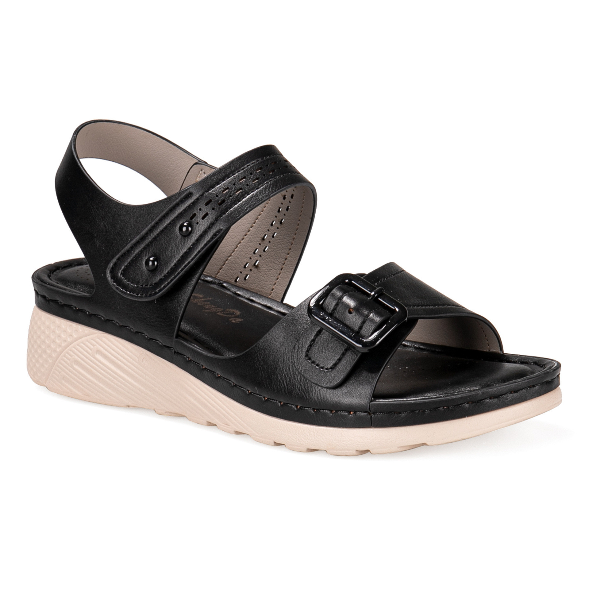 European Beauty Sandals Wedge Heel Plus Size Slippers