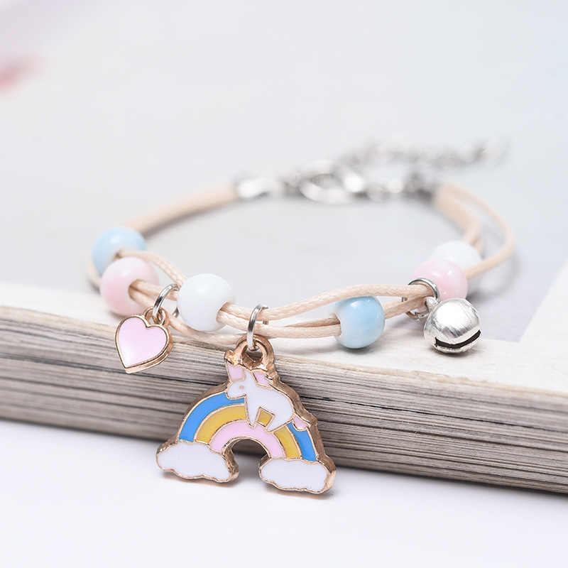  New Kitty Couple Bracelet A Pair of Female Student Girlfriend Gifts Jingdezhen Ceramic Jewelry
