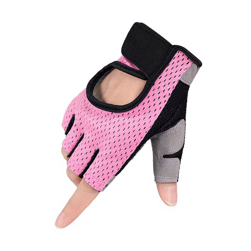 Cycling Gloves Men'S And Women'S Half-Finger Non-Slip Shock Absorption And Breathable Equipment
