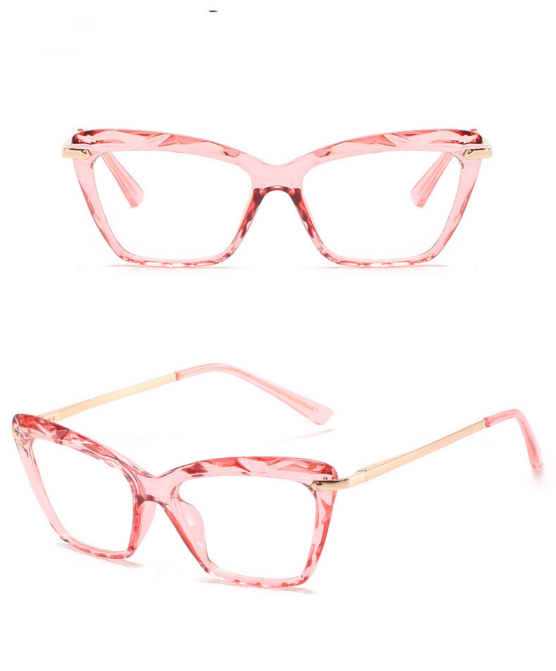 Title 7, Water Ripple Triangle Frame Glasses