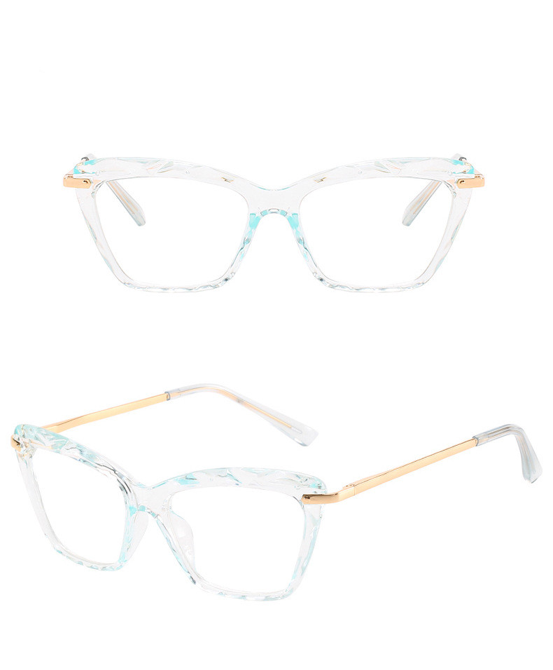 Title 1, Water Ripple Triangle Frame Glasses