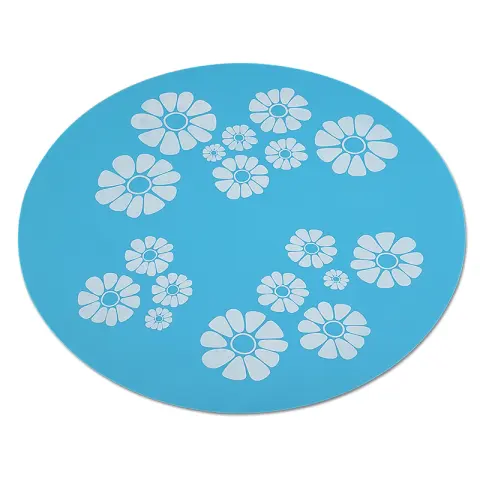 Non-Slip Water-Proof Silicone Mats for Pet Water Dispenser Flower