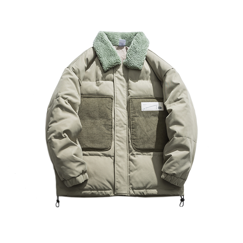 Korean Style Student Padded Jacket, Loose And Thick Padded Jacket