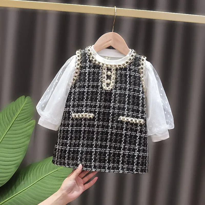 Pleated short skirt two-piece ladies style skirt