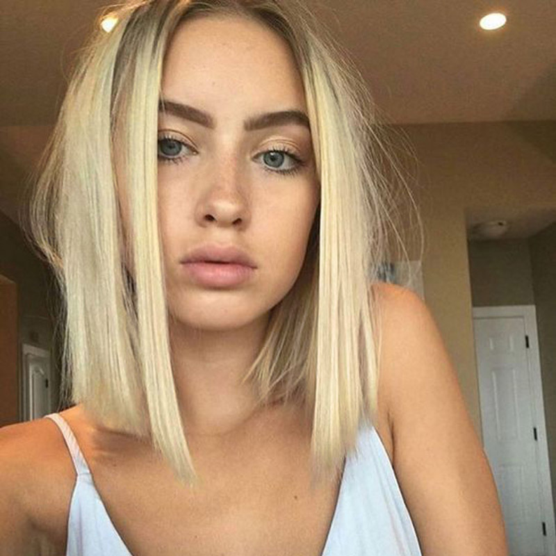 Внешняя торговля новый парик Европейские и американские женские короткие прямые волосы с градиентом Бобо Бобо Бобо Бобо