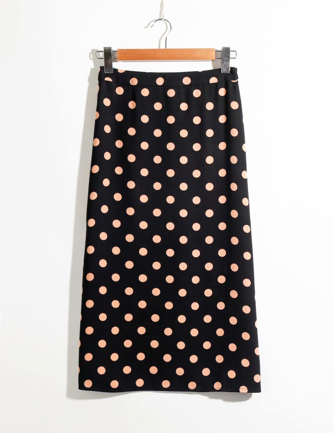 Title 4, Sommer-Mode Rock mit Polka-Dot-Print, hoher Tai...