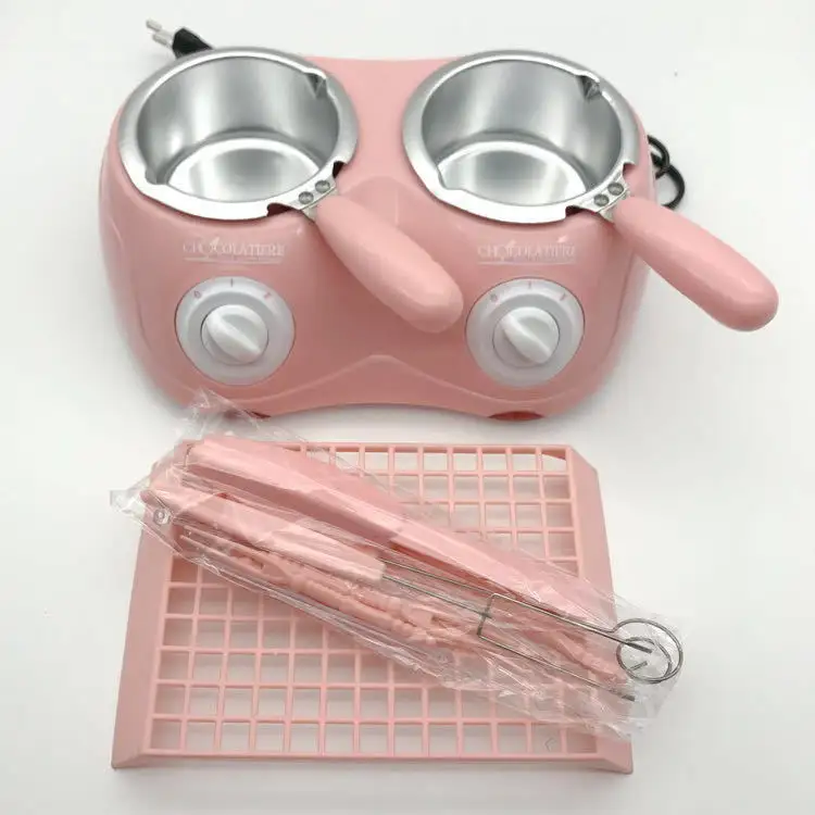 Double Furnace Electric Heating Chocolate Melting Pot Diy Handmade
