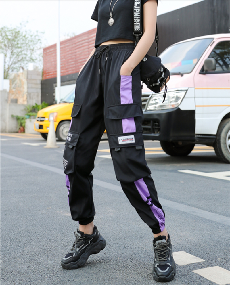Loose Straight Leg Step Dance Street Hip-Hop Trousers