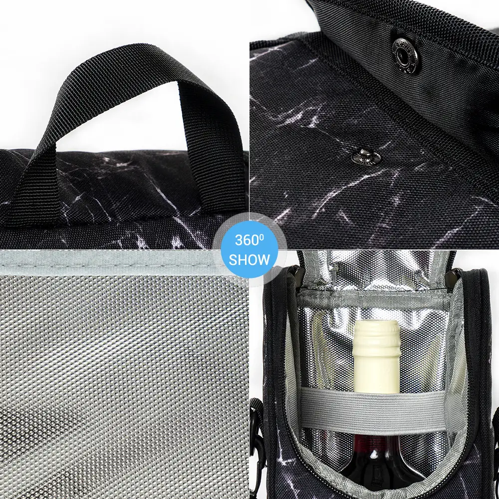 Fashionable And Convenient Red Wine Bag, Bottled Insulation Bag, Portable Storage Bag