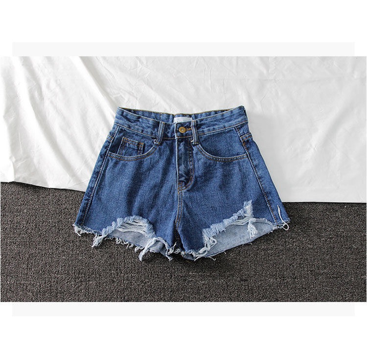 Title 6, Sommer Shorts Denim Weites Bein Gerissen Hosen ...