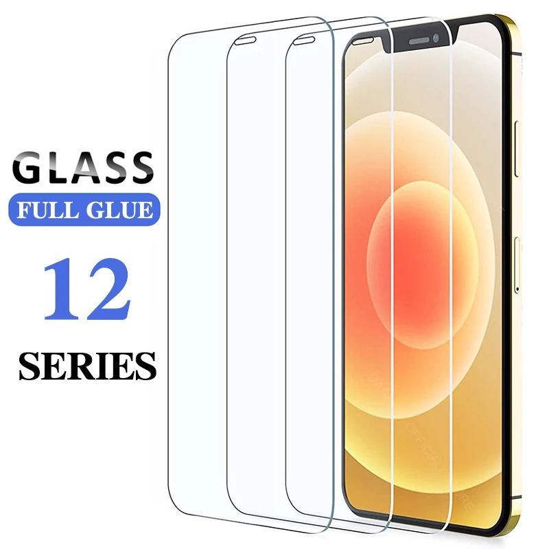 Compatible With Apple, Suitable For 12 Tempered Glass Film 12 PRO MAX Anti-Fingerprint Mobile Phone Protective Film - Image 3