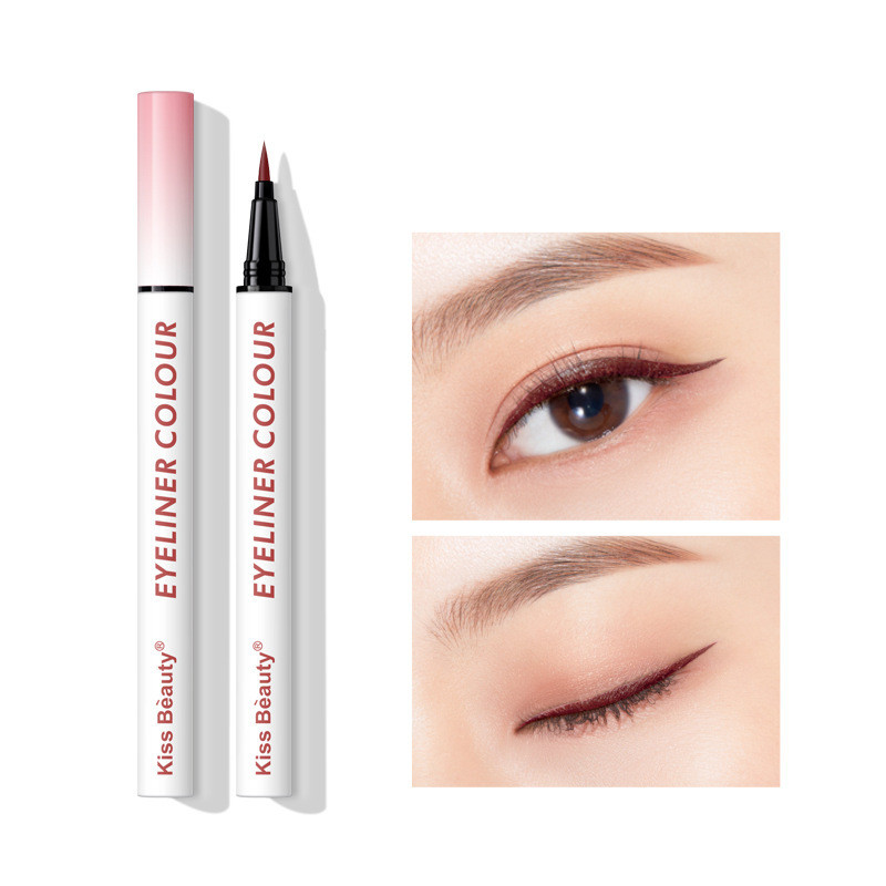 Color Eyeliner Does Not Faint Waterproof And Sweat Proof Liquid Eyeliner