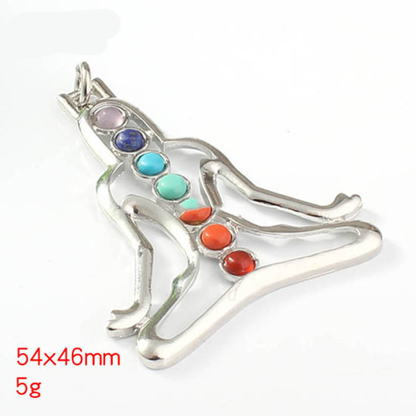 Crystal Chakra Necklace Pendant Female Pig Year Jewelry Pendant