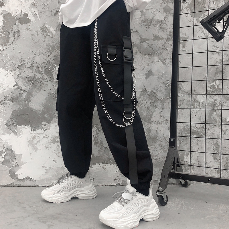 Title 2, Pantalones cargo holgados de hip-hop High Stree...