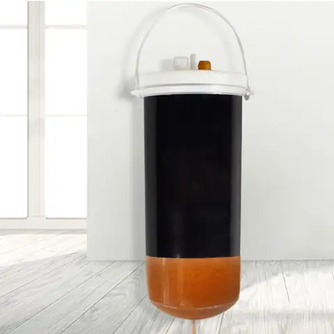 Automatic Thin Big Red Hatching Bucket Shallow Tray Can