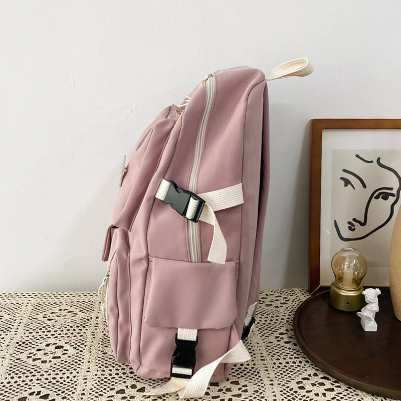 Title 5, Small Fresh And Cute Student Backpack Soft Girl...