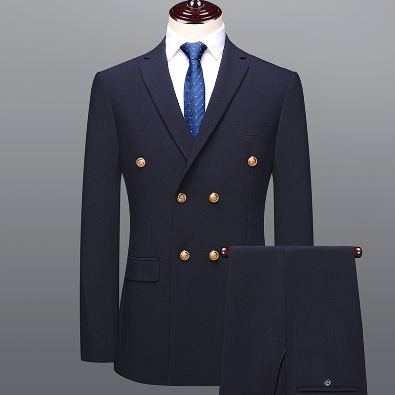 Cross-border Suit Set Men's Young Men's Casual Body 