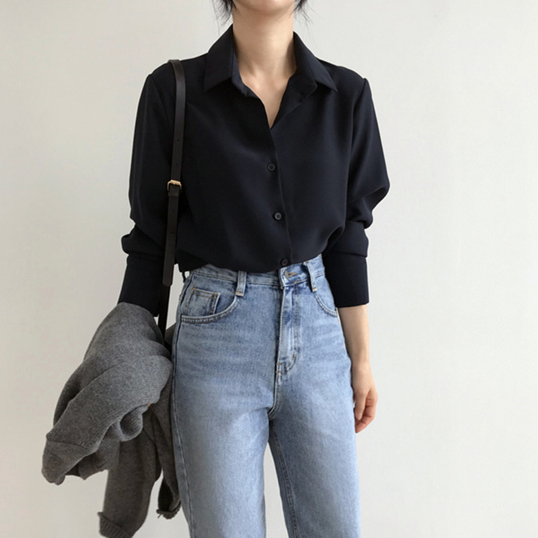 Women's New Spring Loose Slimming Bottoming Shirt Top