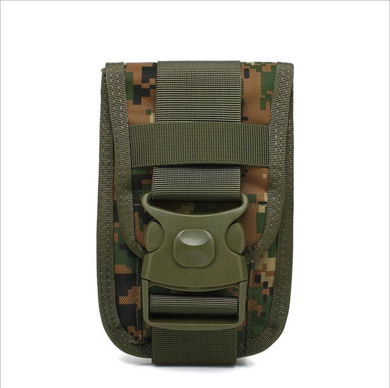 Utility Molle Phone Pouch with Card Slots & Money Pockets