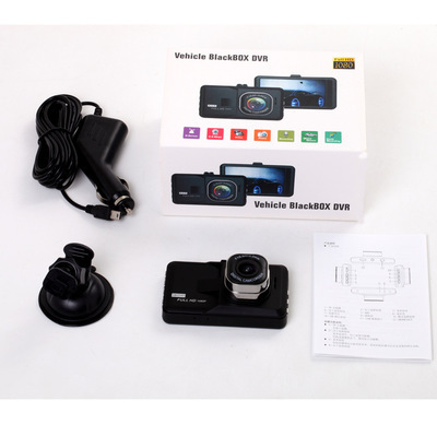 Hidden Driving Recorder Black Gold Steel 3.0 Inch HD 1080P Car Driving Recorder Manufacturer Spot — foto 5