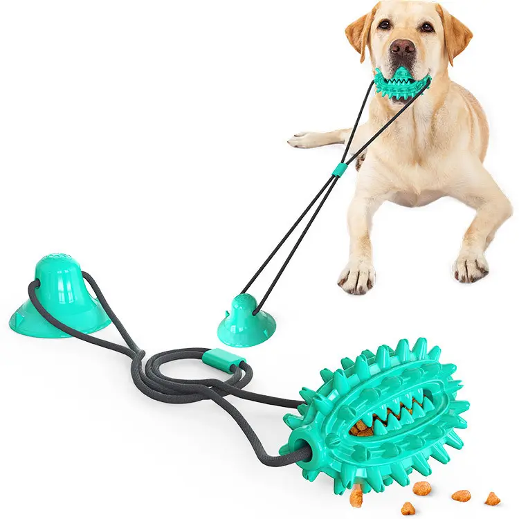 Sucker Dog Toy Tug of War Molar Stick Leaking