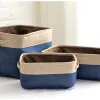 Nordic Fabric Storage Box Without Cover Imitation Cotton And Linen Folding Storage Box