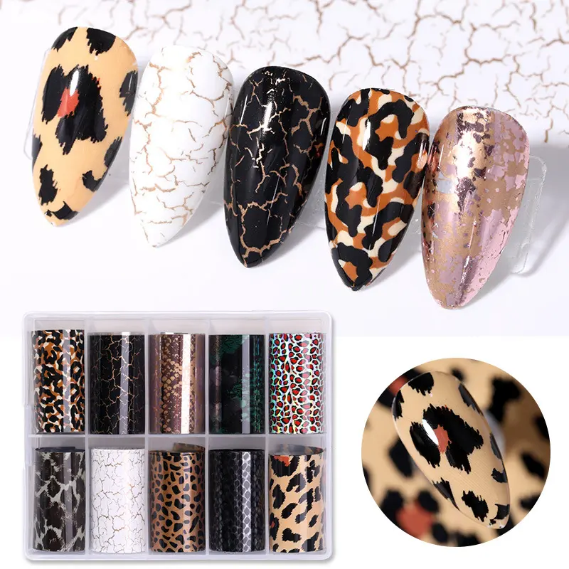 Ins Classic Manicure Nail Sticker Snake Star
