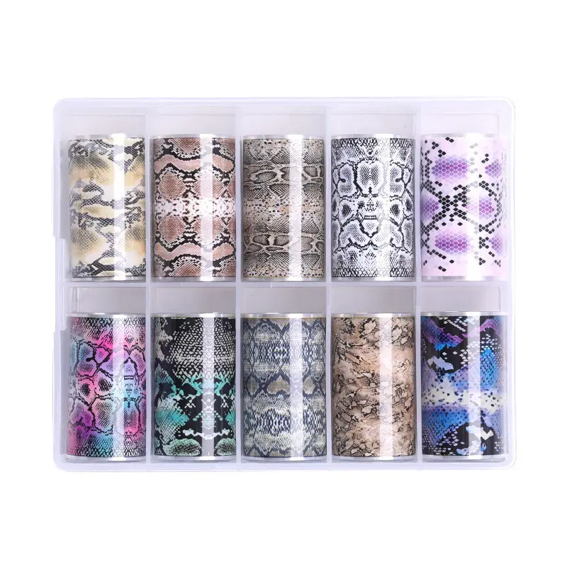 Ins Classic Manicure Nail Sticker Snake Star