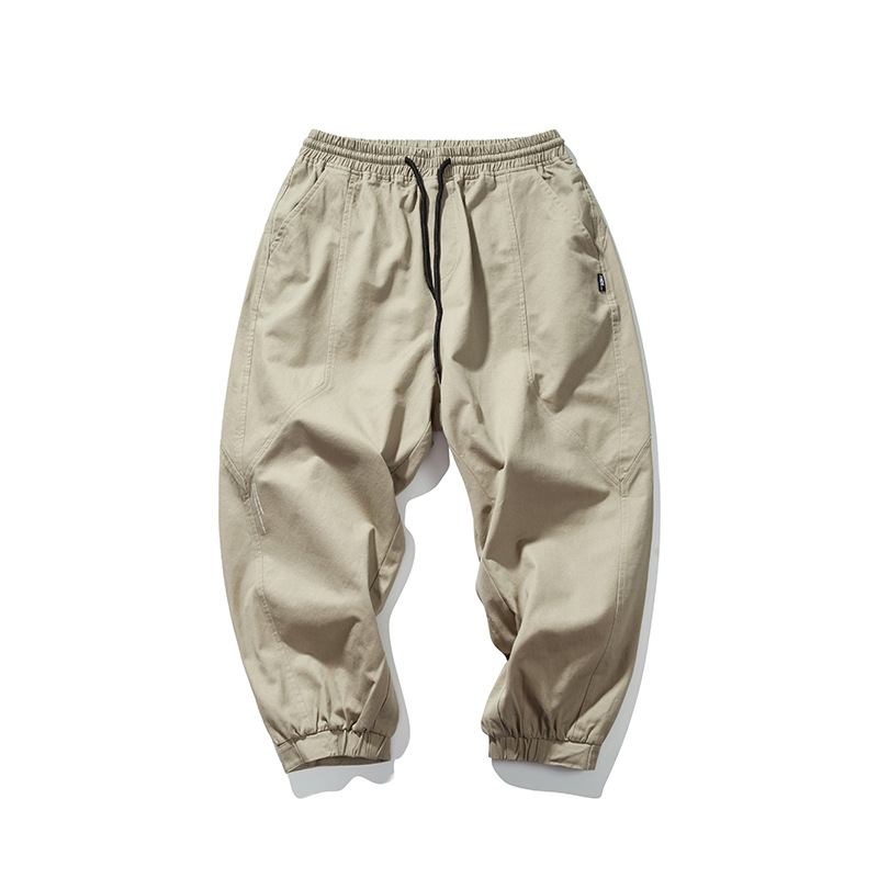 Japanese Spring Style Trendy Tooling Casual Trousers