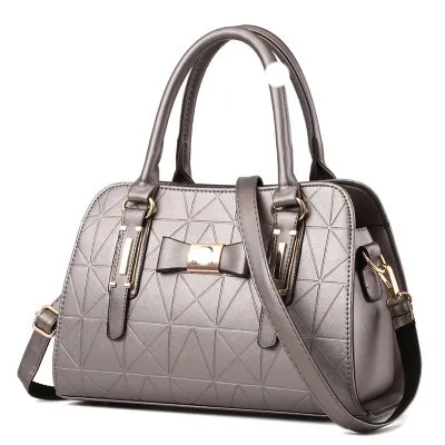 Large Capacity One-Shoulder Messenger Bag - Grey