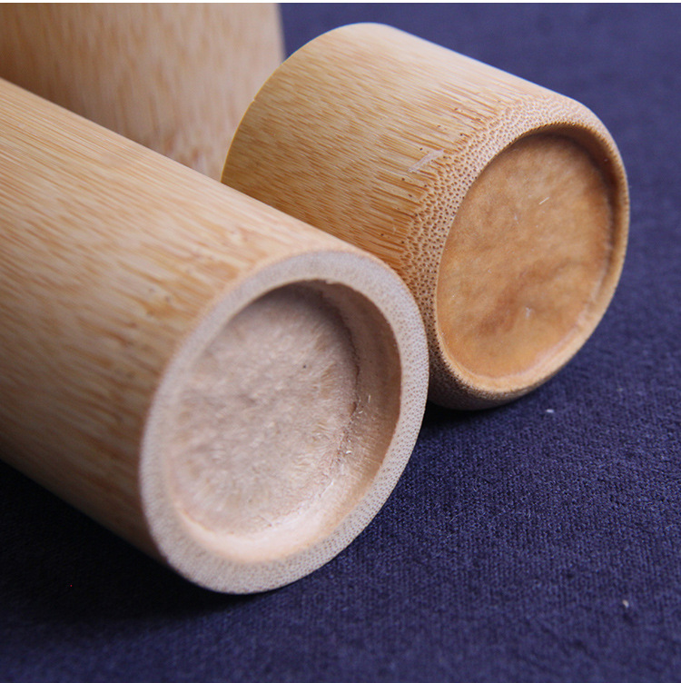 Natural bamboo Tea Canister