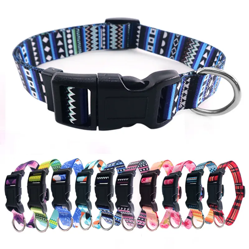 Pet Products Digital Printing Pet Collars Bohemian National Style