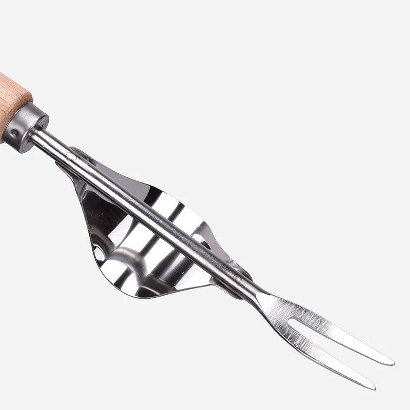 Stainless Steel Root Tool Gardening Puller Weeding Tool Fork – image 5