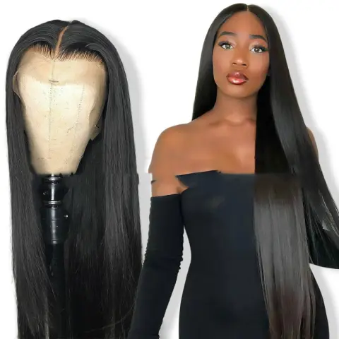 Wig Female Long Straight Hair Wigs Africa Fashion Chemical