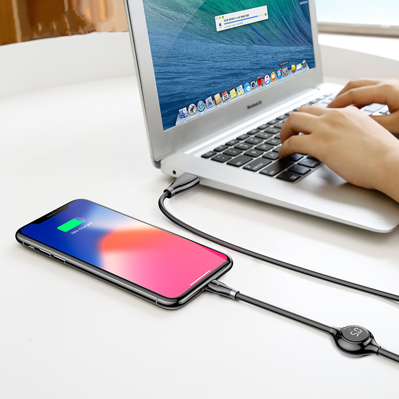 Compatible with Apple, Baseus Digital Display Power Cord Is Suitable