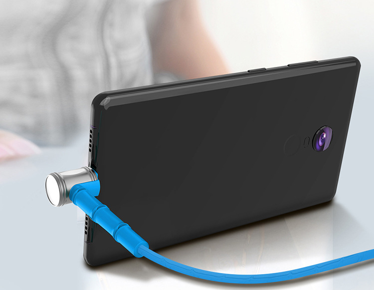 Mobile Phone Holder Elbow Fast Charging Type-C Data Cable 1.2M