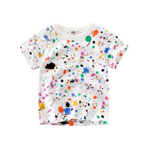 Children's Clothing Summer Baby Short-Sleeved Children'sT-shirts BoysHalf-Sleeved Tops Clothes